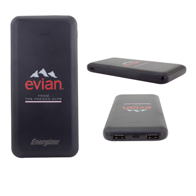 - 10,000 mAh Energizer® Essential Power Bank
