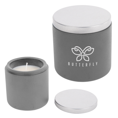 Cali Clay Cement Candle