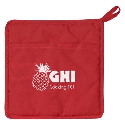 Quilted Cotton Canvas Pot Holder