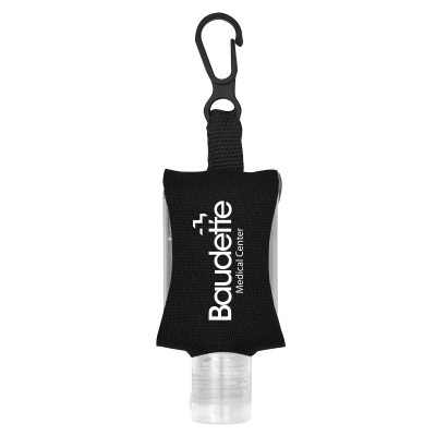 .5 Oz. Hand Sanitizer With Eva Case And Clip