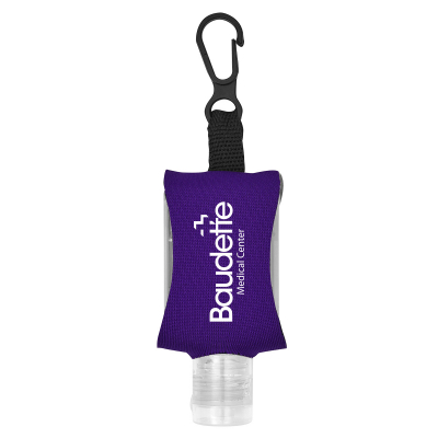 .5 Oz. Hand Sanitizer With Eva Case And Clip