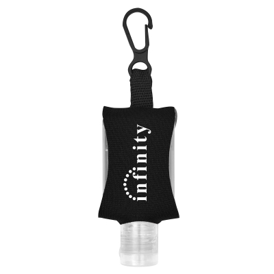 1 oz. Hand Sanitizer With EVA CASE AND CLIP