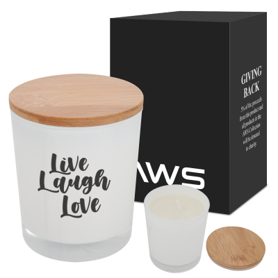 AWS Bamboo Soy Candle