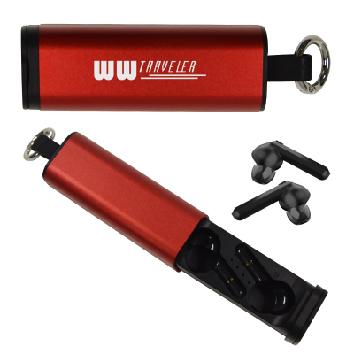 Tech Support True Wireless Earbuds & Phone Stand