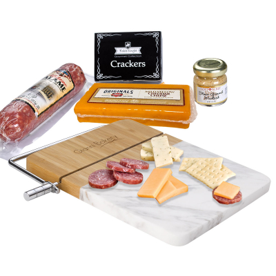 Marble Cutting Board Charcuterie Set