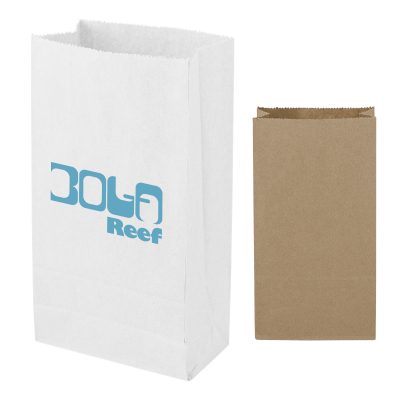 2# SOS Kraft Paper Bag – 4.31" x 7.87"