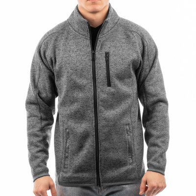 Burnside© Men's Sweater Knit Jacket