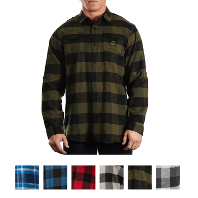 Burnside© The Legendary "Two Pocket" Men's Plaid Flannel