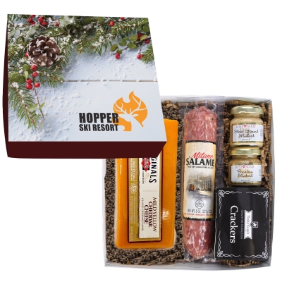 Deluxe Charcuterie Gourmet Meat & Cheese Set Chairman Gift Box