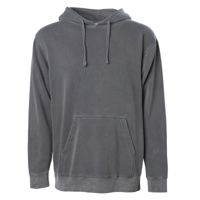Independent Trading Company Unisex Midweight Pigment Dyed Hooded Sweatshirt