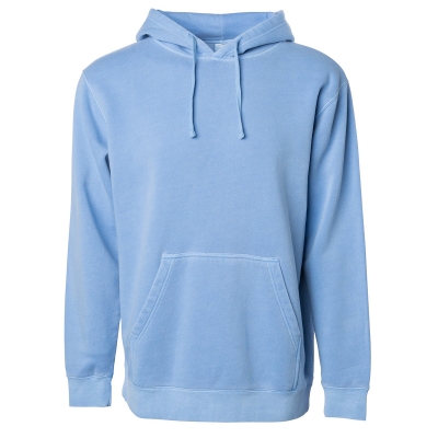 Independent Trading Company Unisex Midweight Pigment Dyed Hooded Sweatshirt