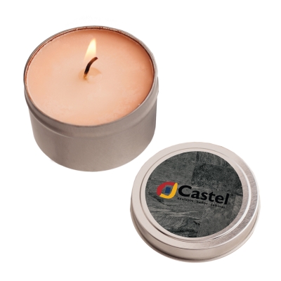 4 oz. Candle In Round Tin