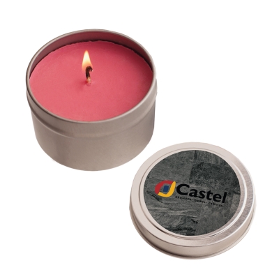 4 oz. Candle In Round Tin