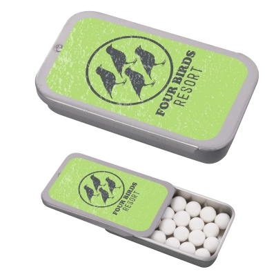 Signature Peppermints In Slider Tin