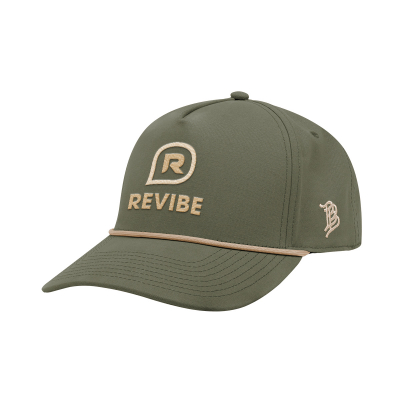 Branded Bills Bare Curved Canvas Rope Cap