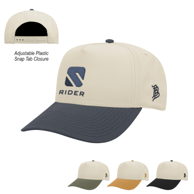 Branded Bills Bare Curved Two-Tone Canvas Cap