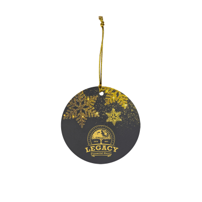 Acrylic Ornament - Circle
