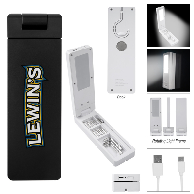Logan 13-Piece Tool Set With Rechargeable Light