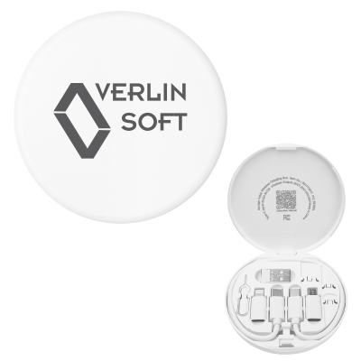 Charging Cord & Adapter Set In Wireless Charging Case