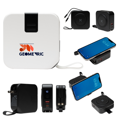 10,000 mAh 5-In-1 Universal Charger & Power Bank