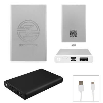 5,000 mAh rABS & Aluminum Power Bank