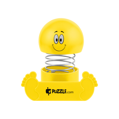 Smiley Bobble Head Phone Holder