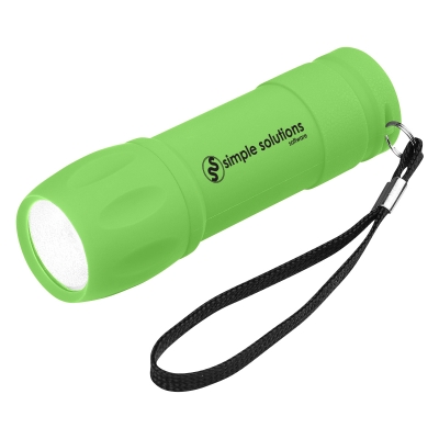 Rubberized COB Light With Strap