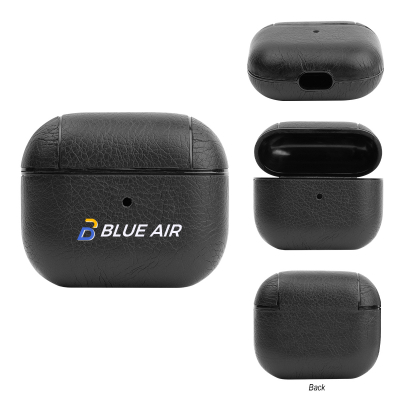 Leatherette Earbuds Charging Case