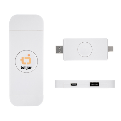 rABS Spinner Dual Input USB Hub