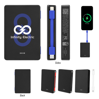 5,000 mAh UL Listed Power Bank & One Cable™