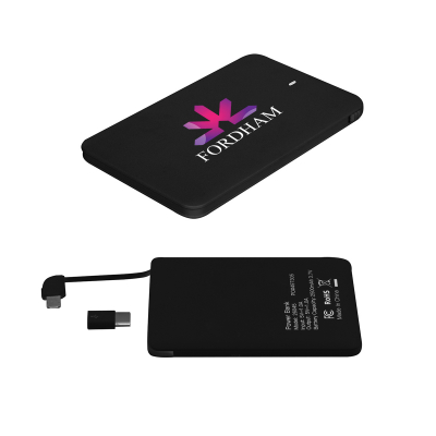 Slim 2,500 mAh 3-In-1 Power Bank