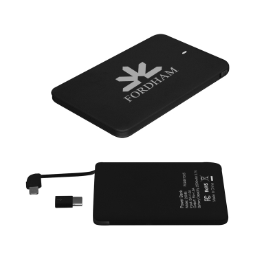 Slim 2,500 mAh 3-In-1 Power Bank