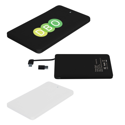 Slim 4,000 mAh 3-In-1 Power Bank
