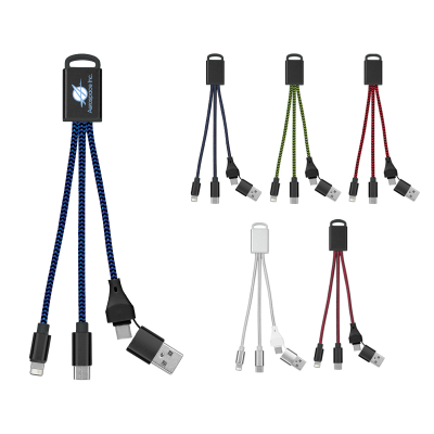 3-In-1 Braided Charging Buddy 2.0