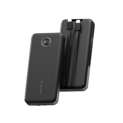 10,000 mAh PhoneSuit® Journey NOVO Cabled Battery Pack